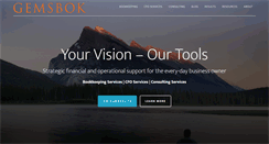 Desktop Screenshot of gemsbokconsulting.com